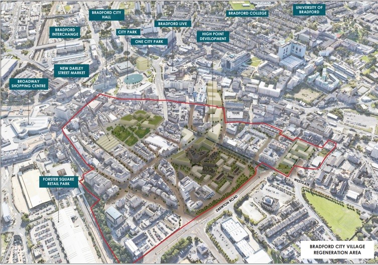 Bradford Council’s to create a new ‘City Village’