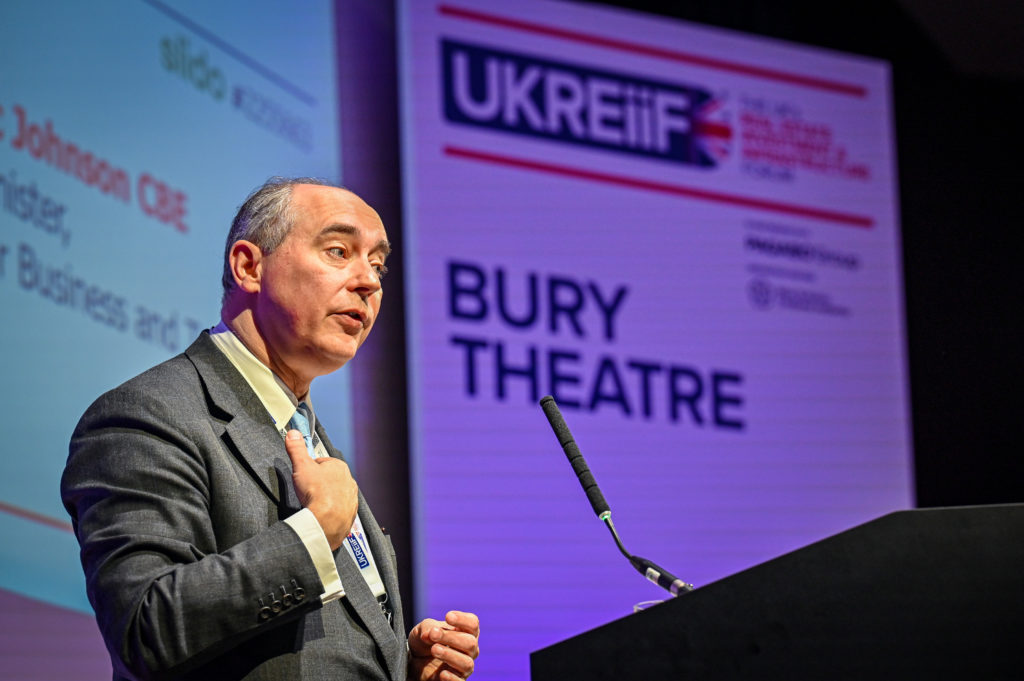 Lord Dominic Johnson, Former Investment Minister, Department for Business and Trade at UKREiiF 2024