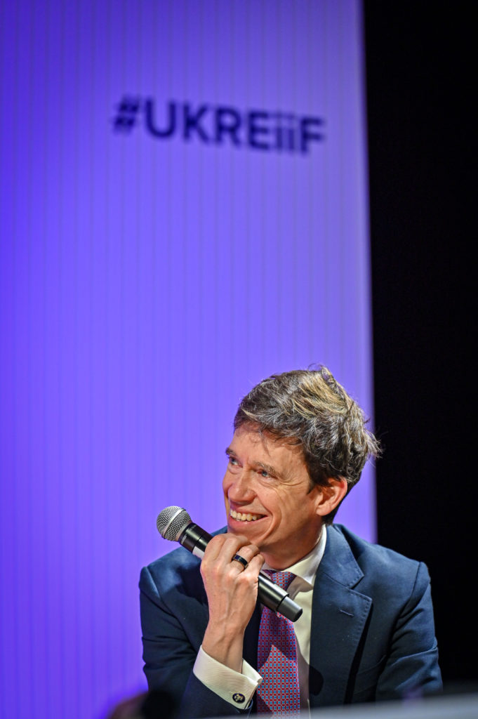 Rory Stewart MP, Co-host of The Rest Is Politics Podcast at UKREiiF 2024
