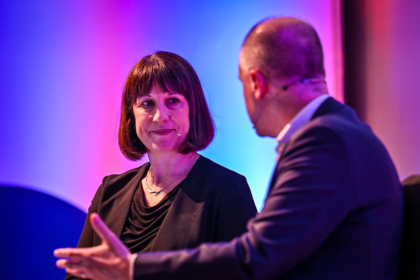 Chancellor of the Exchequer Rachel Reeves MP speaks at UKREiiF