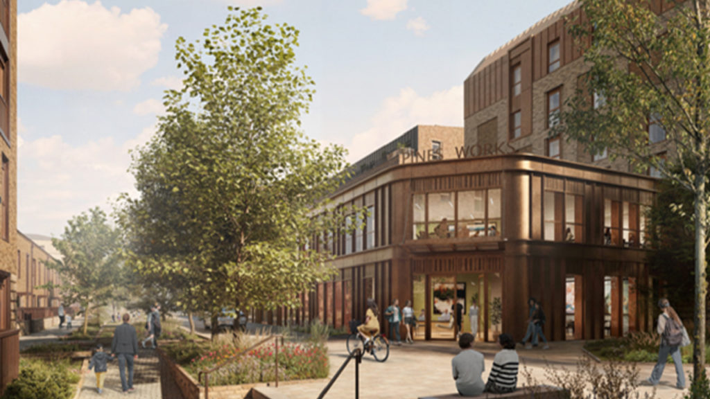 HUB and Bridges Fund Management submit plans for Bath scheme