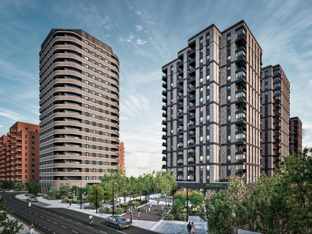 Landmark new neighbourhood for East London